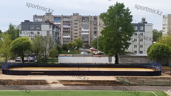 Хоккейный корт 15 м*30 м (фанера)