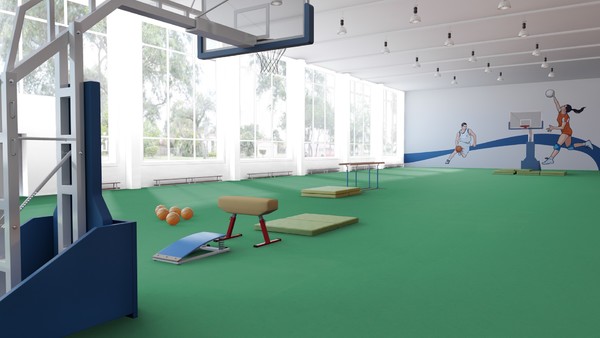 Спортивный линолеум Tarkett Omnisports R65 FIELD GREEN