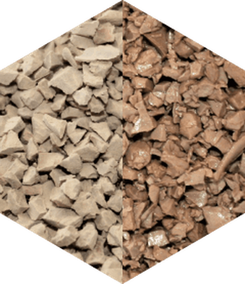 Крошка EPDM светло-бежевая