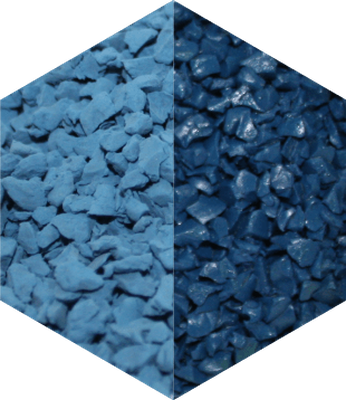 Крошка EPDM темно-синяя