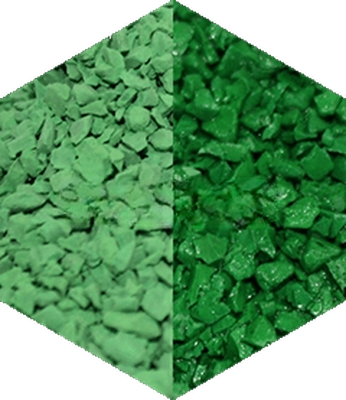 Крошка EPDM зеленая